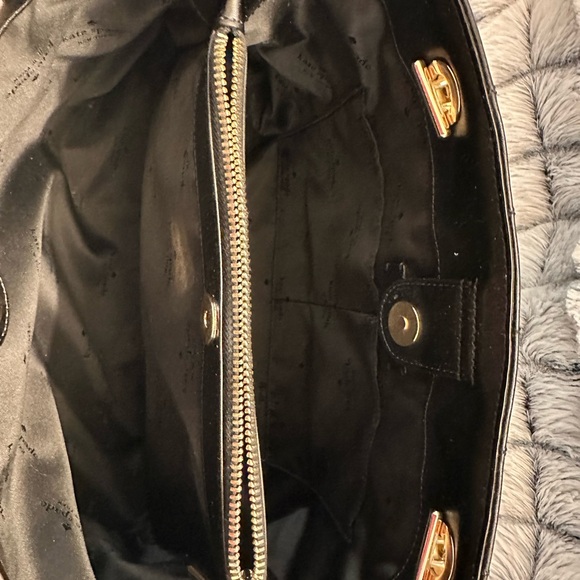 Kate Spade Black Quilted Women's Bag Set EUC - Picture 9 of 12